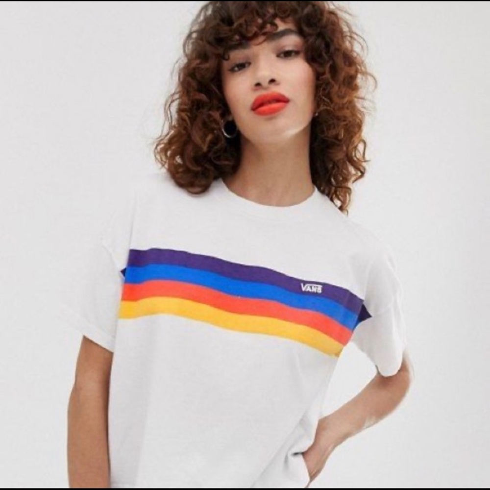 Van’s Logo Rainbow T-Shirt